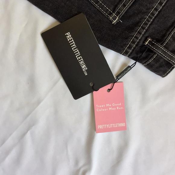 🔴𝗕𝗢𝗚𝗢🔴NWT black jeans size 12 PLT - Picture 4 of 16